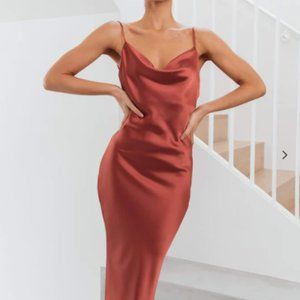 NWT Petal & Pup Persia Dress - Rust - 4